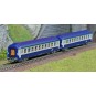 NW-195-REE Modeles NW195 Set of 2 UIC B9c9x Sleeping Cars, High Roof, TEN Livery, Cap Logo