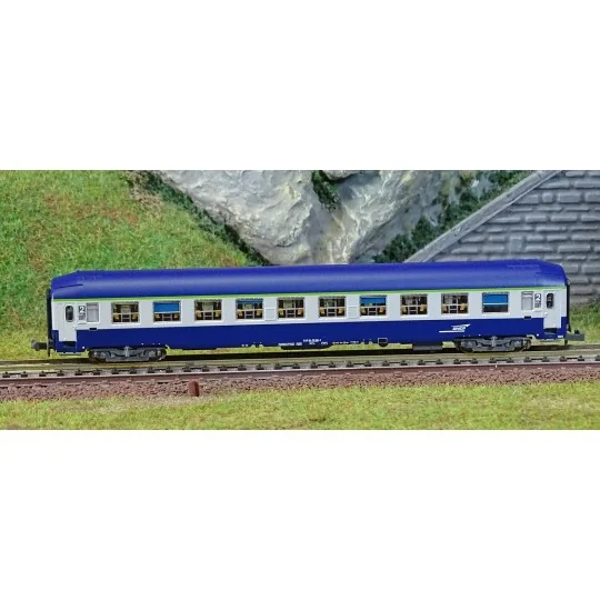 NW-196-REE Modeles NW196 UIC B9c9x Sleeping Car, High Roof, TEN Livery, Cap Logo