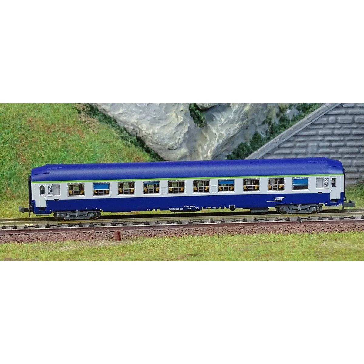 REE Modeles NW196 UIC B9c9x Sleeping Car, High Roof, TEN Livery, Ca...