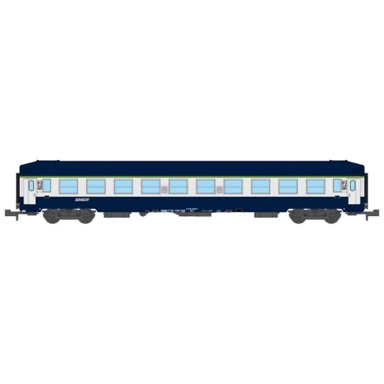 NW-214-REE Modeles NW214 UIC B9c9x Sleeping Car, High Roof, TEN Livery, Noodle Logo, N- 1/160