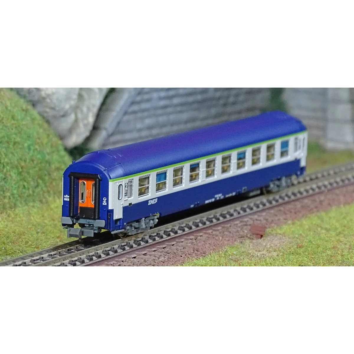 REE Modeles NW214 UIC B9c9x Sleeping Car, High Roof, TEN Livery, No...