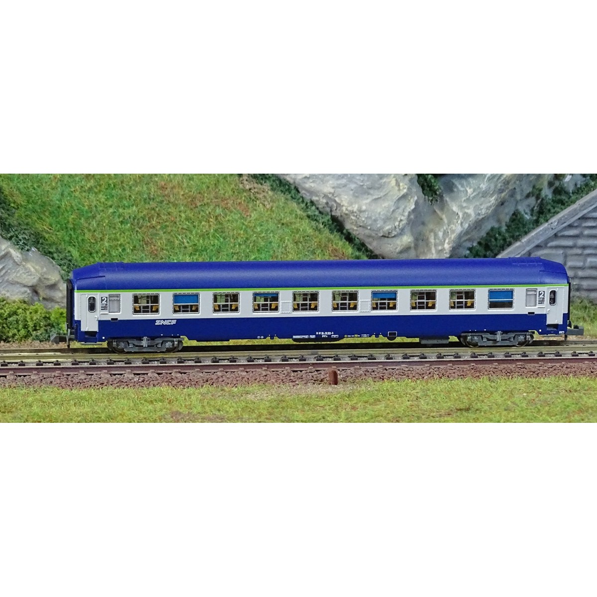 REE Modeles NW214 UIC B9c9x Sleeping Car, High Roof, TEN Livery, No...