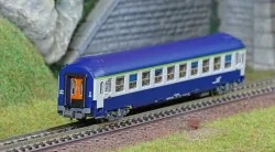 REE Modeles NW220 UIC B9c9x Sleeping Car, High Roof, TEN Livery, Ca...
