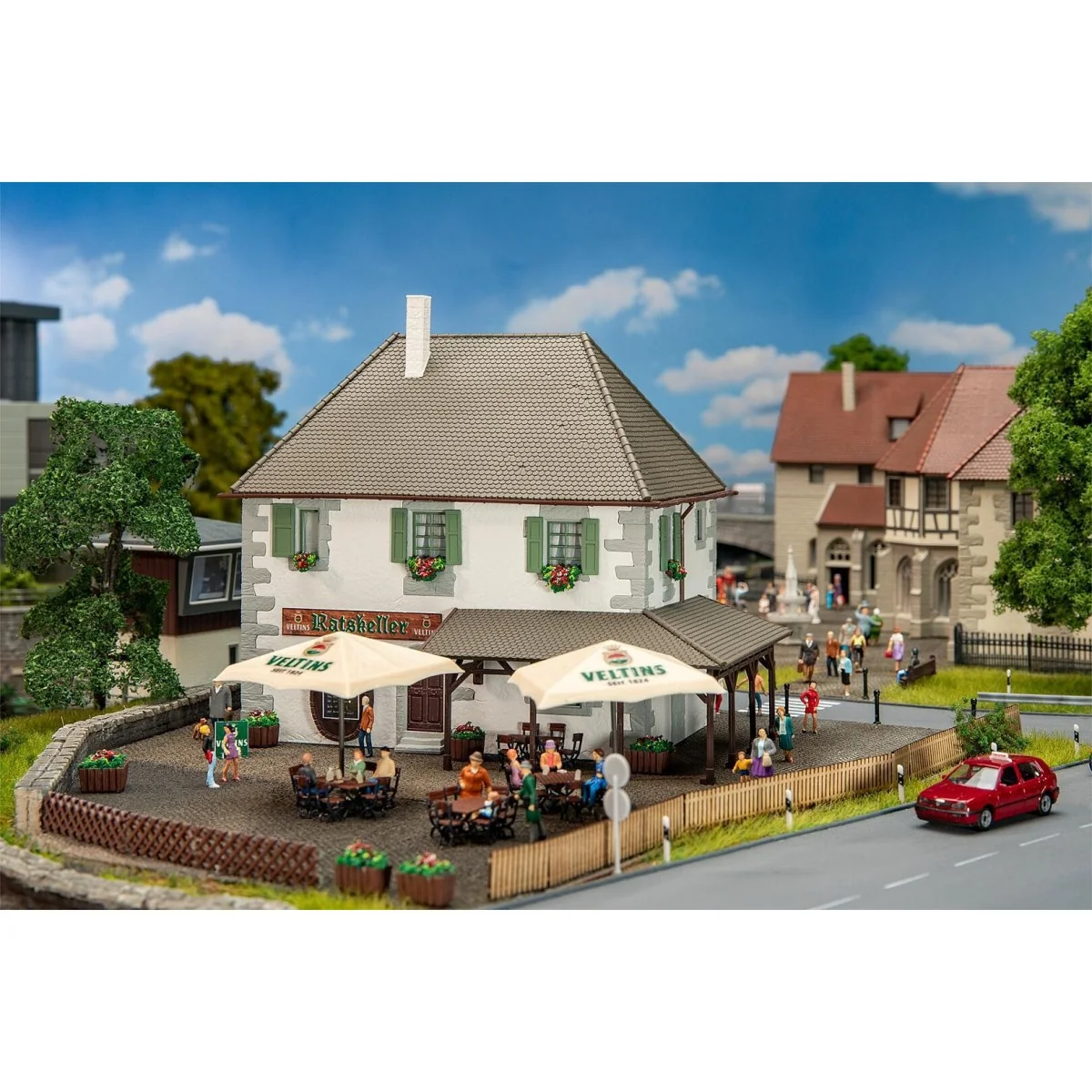 Faller 130619 Model Kit, Veltins Country Inn - Faller_130619