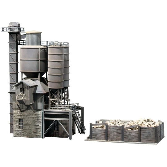 Faller_191816-Faller 191816 Model Kit, Old Concrete Plant