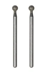 Round diamond grinding bit Ø 4.4 mm (x2) Proxxon - PRX-28226