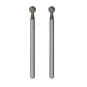Embout de meulage diamanté rond Ø 4,4 mm (x2) Proxxon Proxxon PRX-28226 - 1 PRX-28226-Embout de meulage diamanté rond Ø 4,4 mm (x2) Proxxon - PRX-28226