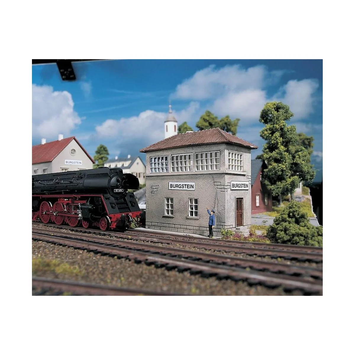 Piko 61822 Model Kit, Burgstein Signal Box - PIKO_61822