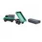 500504165-Mercedes Unimog U406 Forestry Truck with Trailer 2.4GHz RTR 1/87 Carson - 500504165