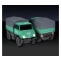 500504165-Mercedes Unimog U406 Forestry Truck with Trailer 2.4GHz RTR 1/87 Carson - 500504165