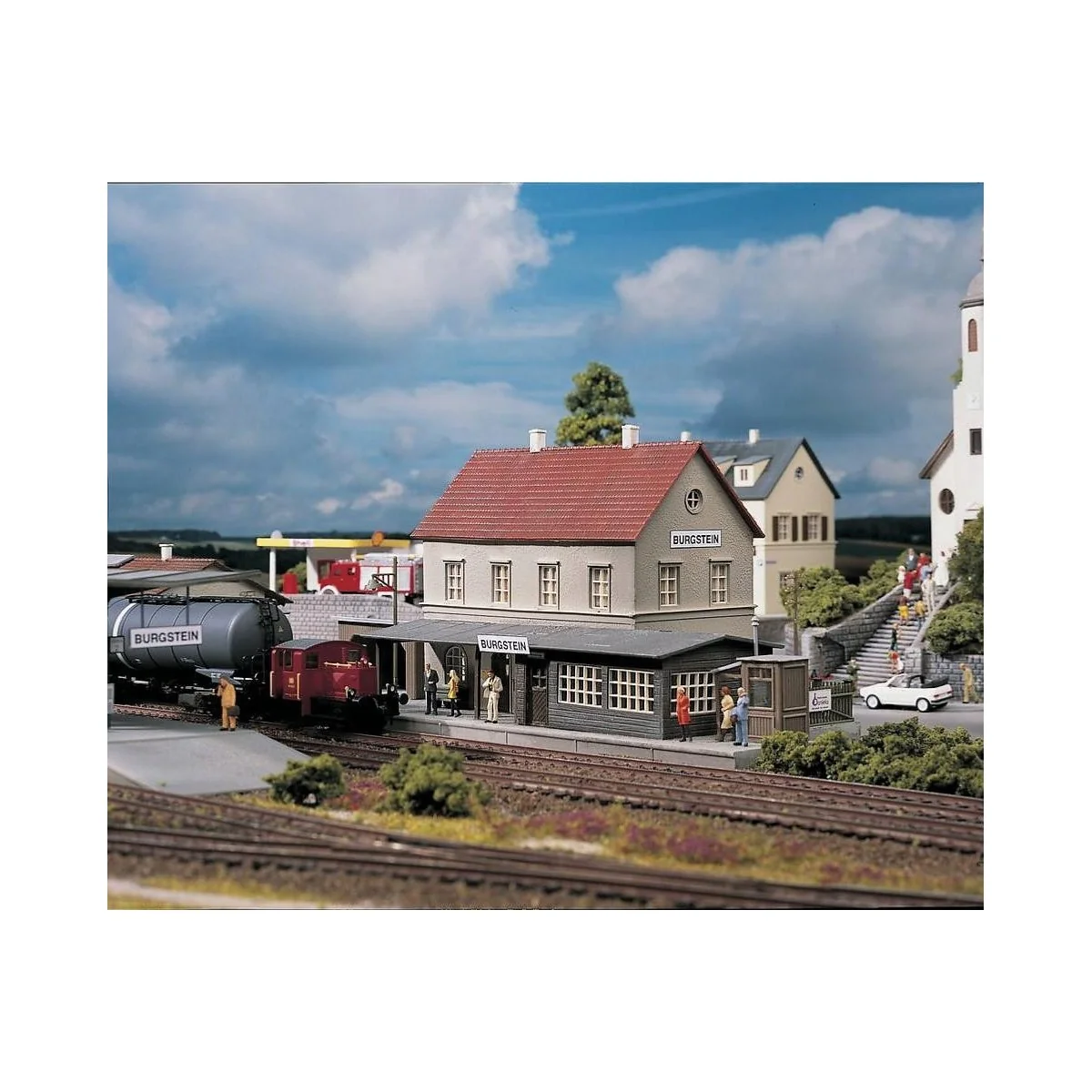 Piko 61820 Model, Burgstein Station - Piko_61820
