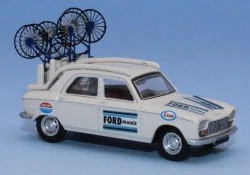 SAI 6272 Peugeot 204 FORD FRANCE team 1965-1966 (with specific bicy...