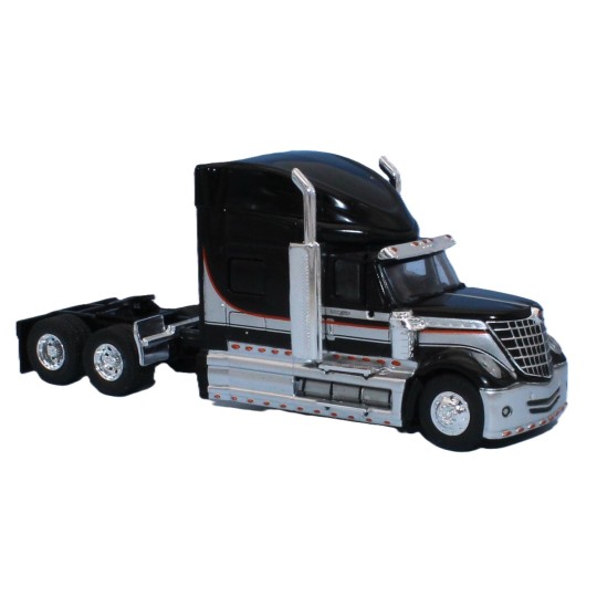 Sai_85825-Brekina 85825 Camion Tracteur International Lonestar, noir / gris