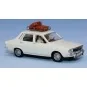 SAI 1736 Renault 12 TL, ivory, roof rack, 2 suitcases, one driver a... Sai_1736-SAI 1736 Renault 12 TL, ivory, roof rack, 2 suitcases, one driver and one passenger