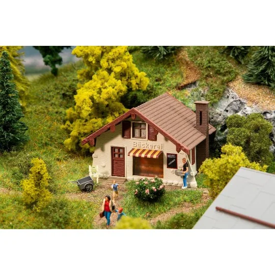 Faller 131313 Maquette, Boulangerie du village Faller Faller_131313 - 1 Faller_131313-Faller 131313 Maquette, Boulangerie du village - Faller_131313