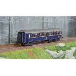 LS Models 49148 WL S1 coach, blue, 1956 livery, CIWL, illuminated -...