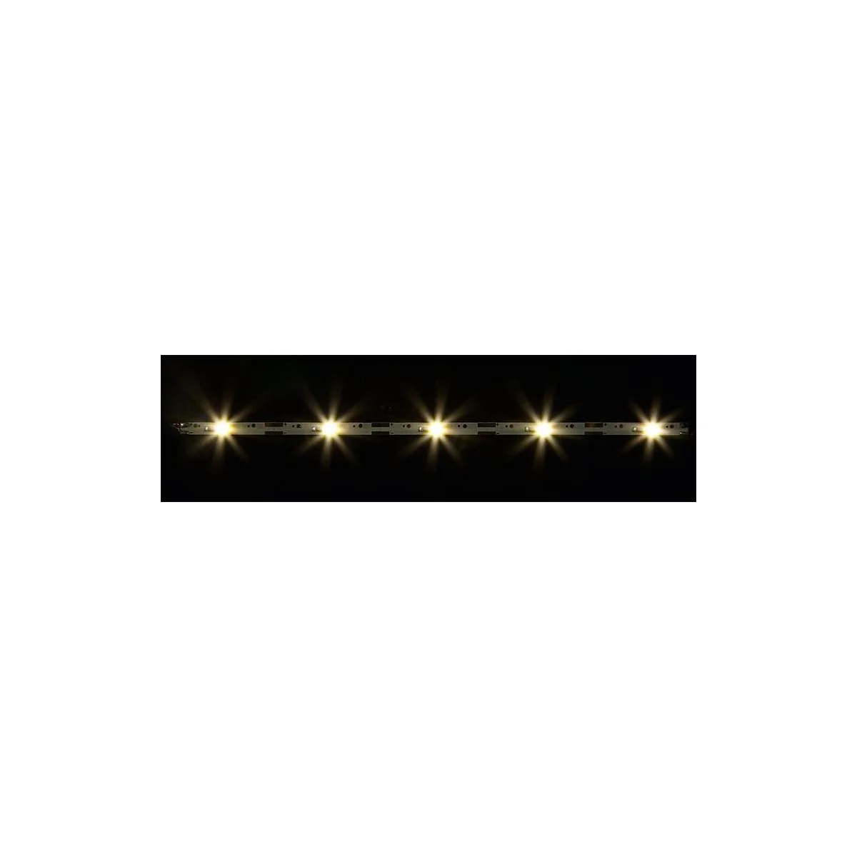Faller 180654 Set de 2 rampes d’éclairage à LED, blanc chaud, 2x 180mm Faller Faller_180654 - 1