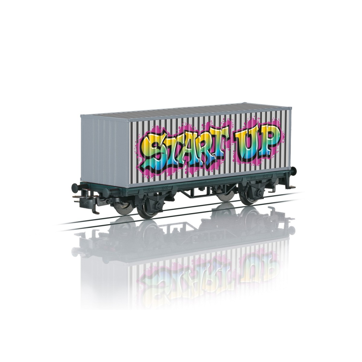 Marklin 44831 Container Wagon, Graffiti - Marklin_44831