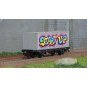 Marklin_44831-Marklin 44831 Container Wagon, Graffiti