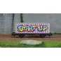 Marklin_44831-Marklin 44831 Container Wagon, Graffiti