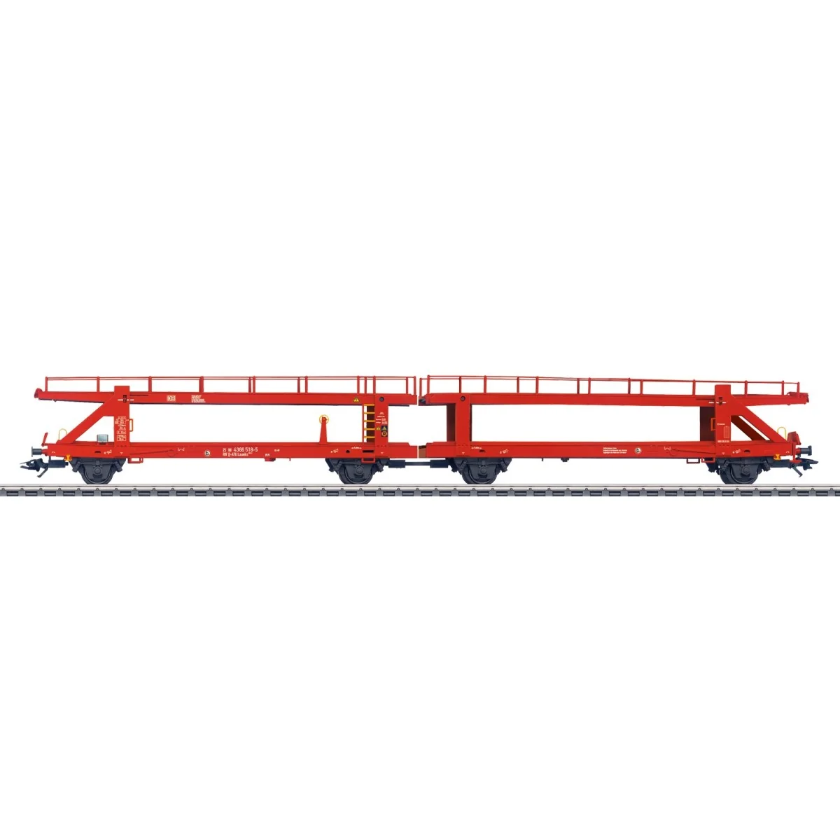 Marklin 47180 Articulated car carrier wagon Laaeks 553.1, DB AG - M...