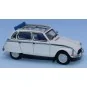 SAI 7621 Citroën Dyane 6, soft top open, white with blue stripes, F... Sai_7621-SAI 7621 Citroën Dyane 6, soft top open, white with blue stripes, French Riviera
