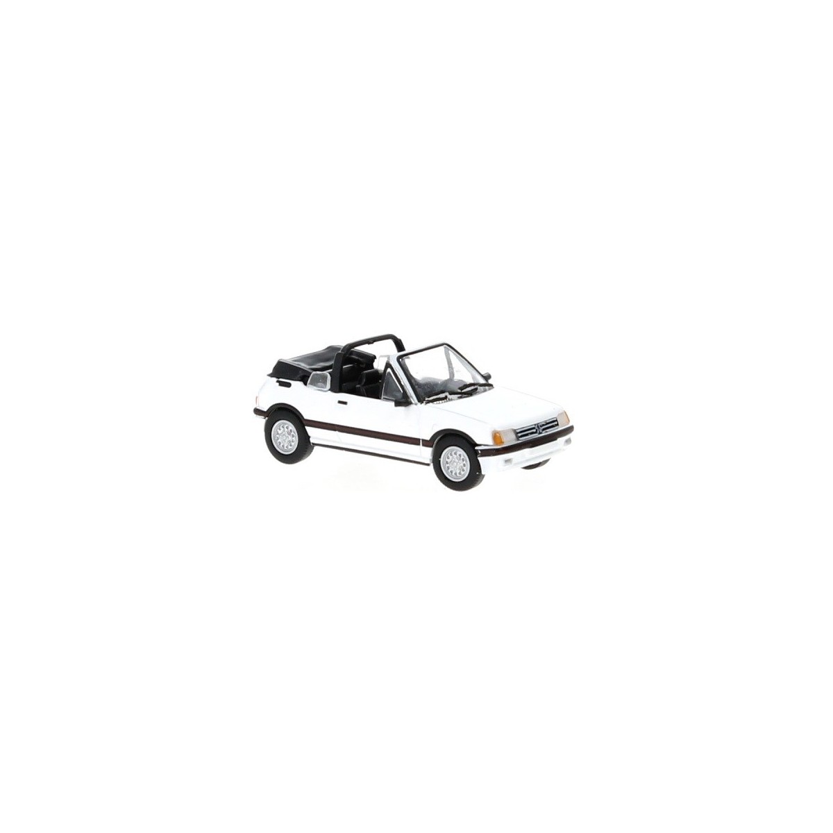 SAI 6331 Peugeot 205 convertible CTI, white Meige - Sai_6331