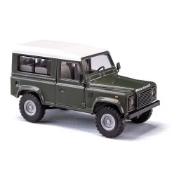 Busch 54302 Land Rover Defender 90 Vehicle, Green - Busch_54302