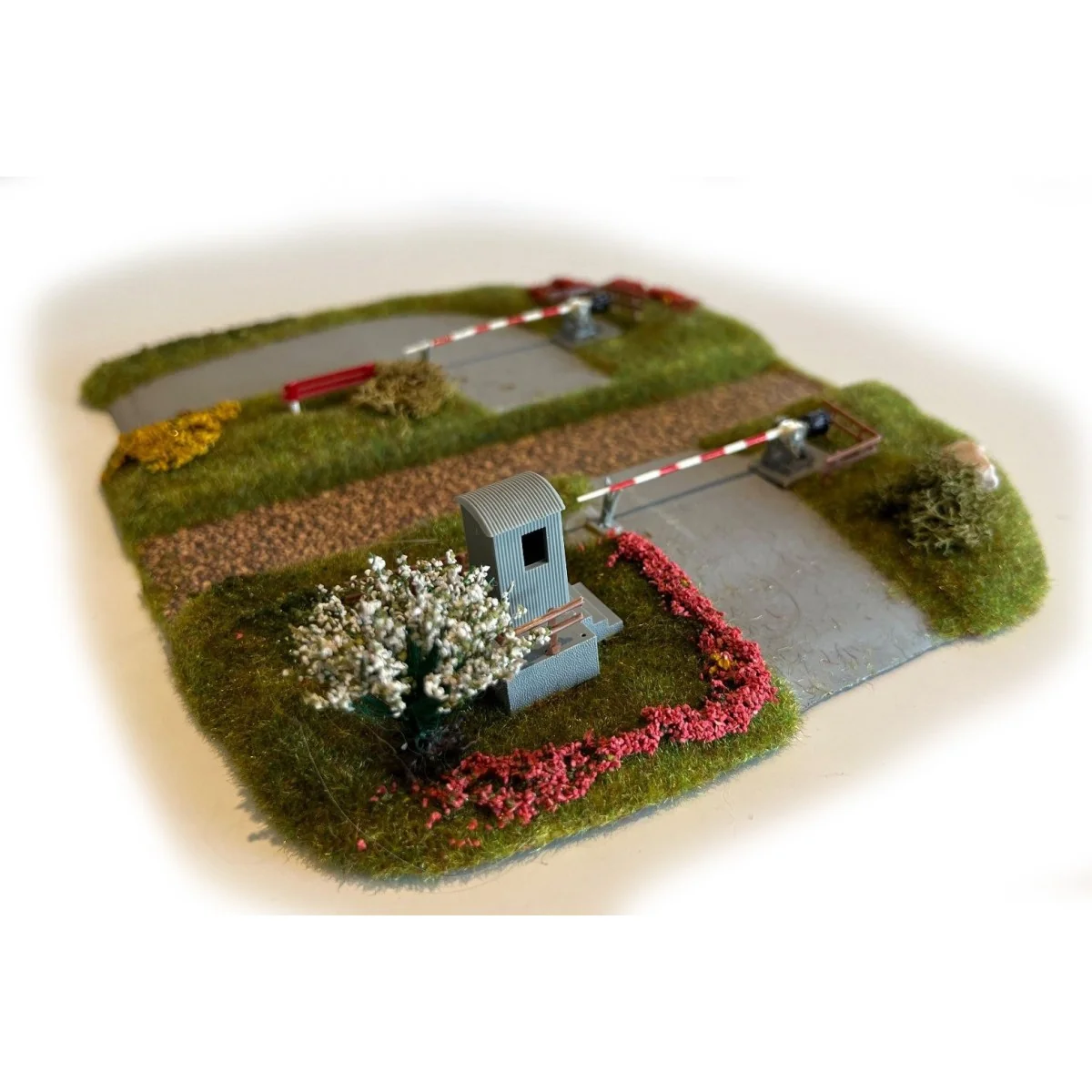 Busch 3210 Model, Level Crossing - Busch_3210 Busch 3210 Model, Level Crossing - Busch_3210