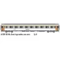 LS Models 40381 VSE A9u Passenger Car, Corail, Noodle Logo Lsm_40381-LS Models 40381 VSE A9u Passenger Car, Corail, Noodle Logo