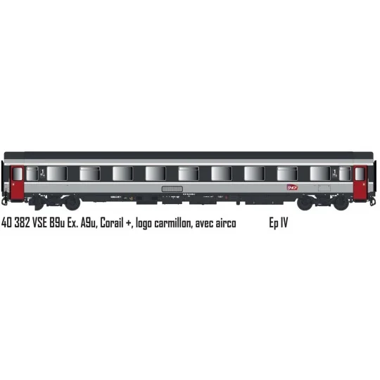 Lsm_40382-LS Models 40382 Voiture voyageurs VSE B9u Ex. A9u, Corail +, logo carmillon