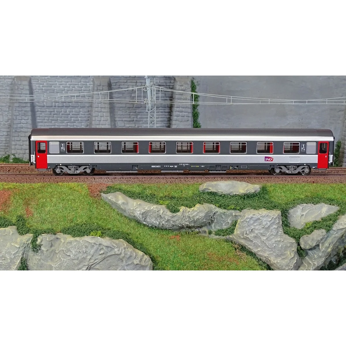 LS Models 40382 VSE B9u Ex. A9u Passenger Car, Corail +, Carmillon ...