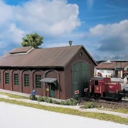 Piko 61823 Maquette, Remise ou dépot à locomotive Burgstein Piko Piko_61823 - 1