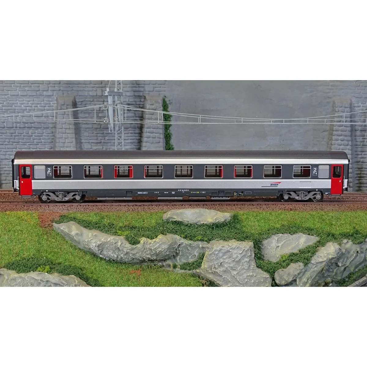 LS Models 40388 VSE B9u Passenger Car, Corail +, Cap Logo - Lsm_40388