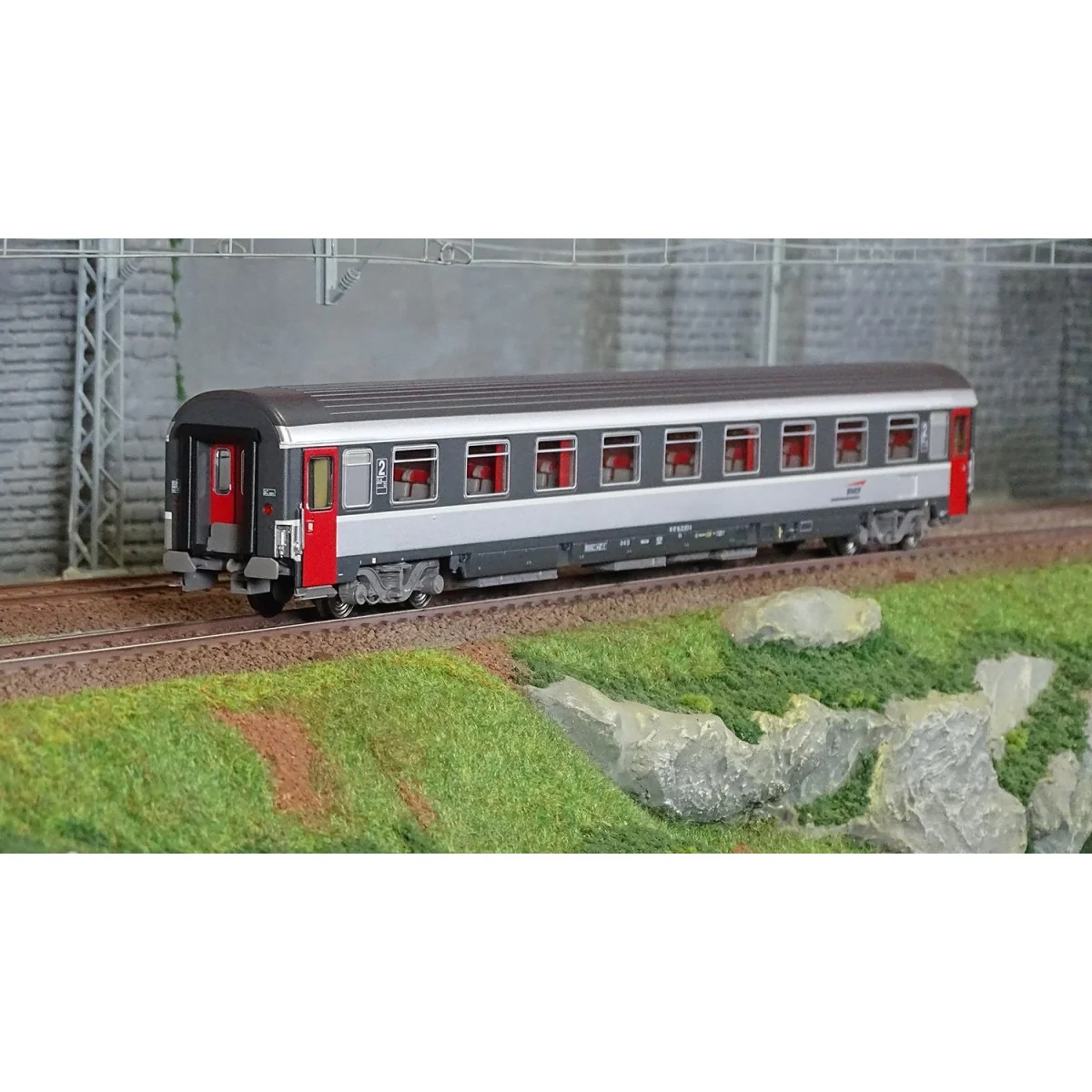 LS Models 40388 VSE B9u Passenger Car, Corail +, Cap Logo - Lsm_40388
