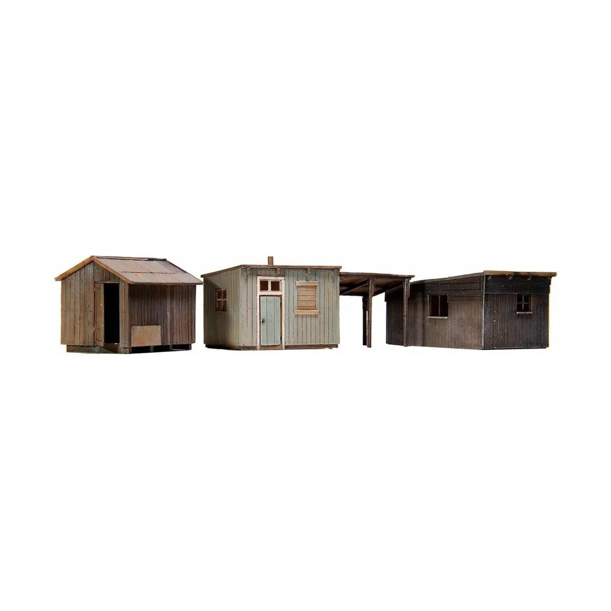 Artitec 10.199 Kit of 3 Garden Sheds - Artitec - Arti_10.199 Artitec 10.199 Kit of 3 Garden Sheds - Artitec - Arti_10.199