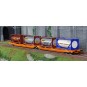 Trix_24471-Trix 24471 Wagon wagon-poche articulé Sdggmrss 738 (T3000e), Wascosa, chargé conteneurs-citernes Bertschi