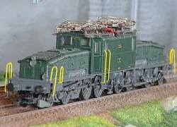 Trix 25596 Be 6/8 II "Crocodile" series electric locomotive, SBB, d...