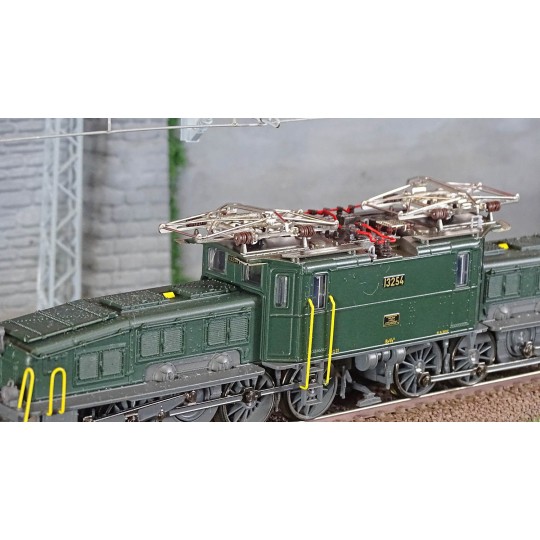 Trix_25596-Trix 25596 Be 6/8 II "Crocodile" series electric locomotive, SBB, digital sound