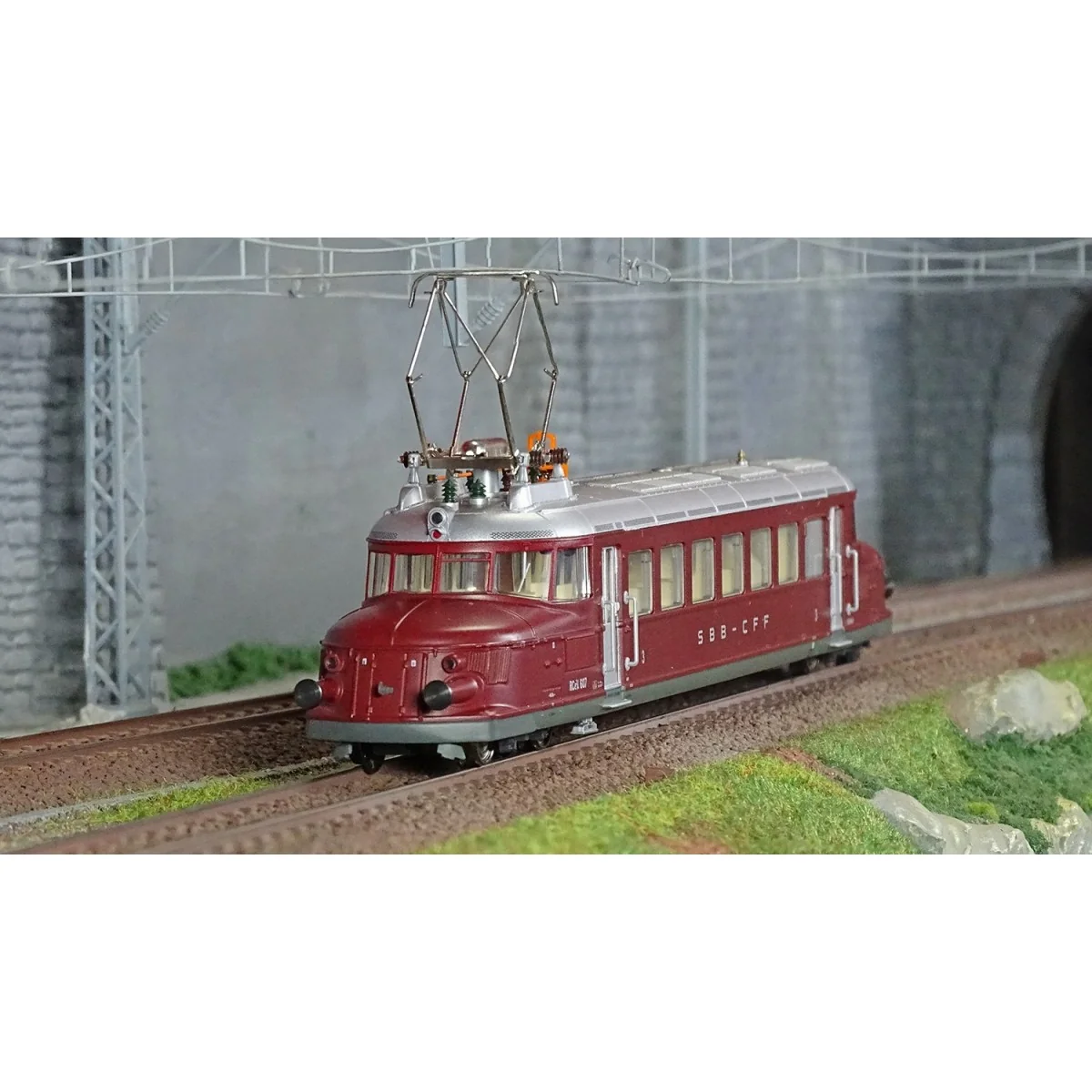 Trix 25860 RCe 2/4 Series 607 Roter Pfeil Electric Railcar, AG, Dig...