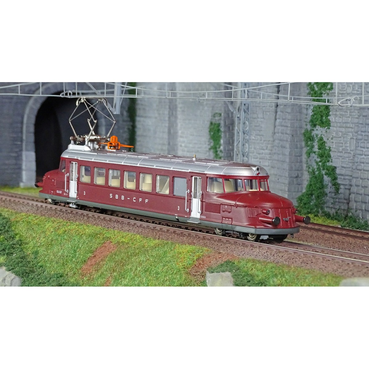 Trix 25860 RCe 2/4 Series 607 Roter Pfeil Electric Railcar, AG, Dig...