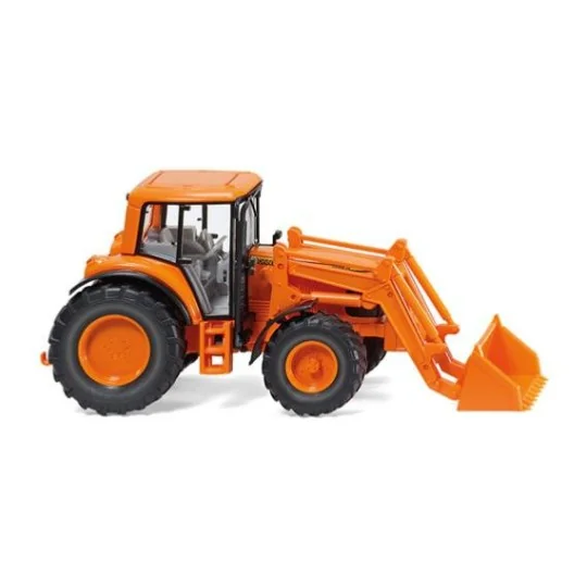 Sai_756-Wiking 039339 John Deere 6920S Tractor, orange, with front loader