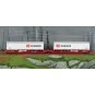 Marklin 47470 Articulated pocket wagon Sdggmrss 738 (T3000e), DB AG... Marklin_47470-Marklin 47470 Articulated pocket wagon Sdggmrss 738 (T3000e), DB AG, loaded with DB Schenker semi-trailers