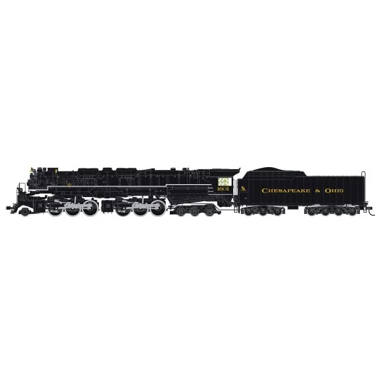 HR2950-Rivarossi HR2950 Locomotive à vapeur classe 2-6-6-6 "Allegheny", Cheseapeake & Ohio