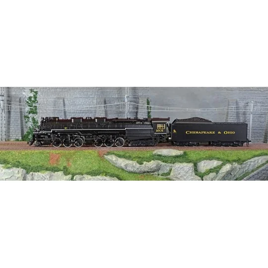 HR2950-Rivarossi HR2950 Locomotive à vapeur classe 2-6-6-6 "Allegheny", Cheseapeake & Ohio