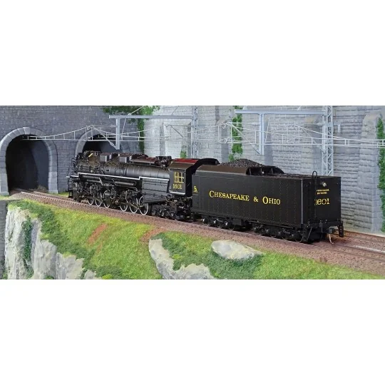 HR2950-Rivarossi HR2950 Locomotive à vapeur classe 2-6-6-6 "Allegheny", Cheseapeake & Ohio