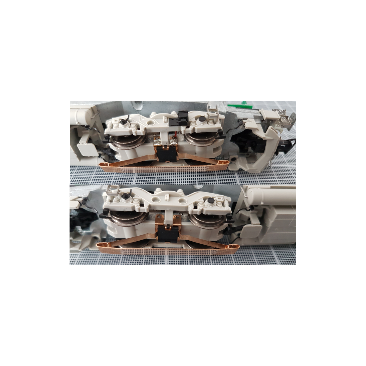 Os.Kar DM1SKI4ESX Set transformation 3 rails, 1 Ski + 4 Essieux pour BB 75000 et BB 27000/37000 Os.Kar International Os.Kar_DM1S