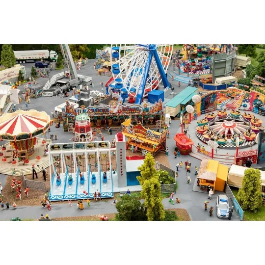 Faller_140460-Faller 140460 Model Kit, Fairground Kit