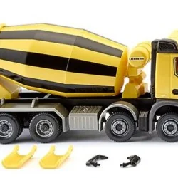 Wiking 068149 Camion, toupie à béton, MB Actros, Liebherr Sai Sai_2788 - 1