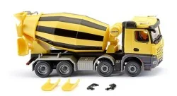 Wiking 068149 Truck, concrete mixer, MB Actros, Liebherr - Sai - Sa...